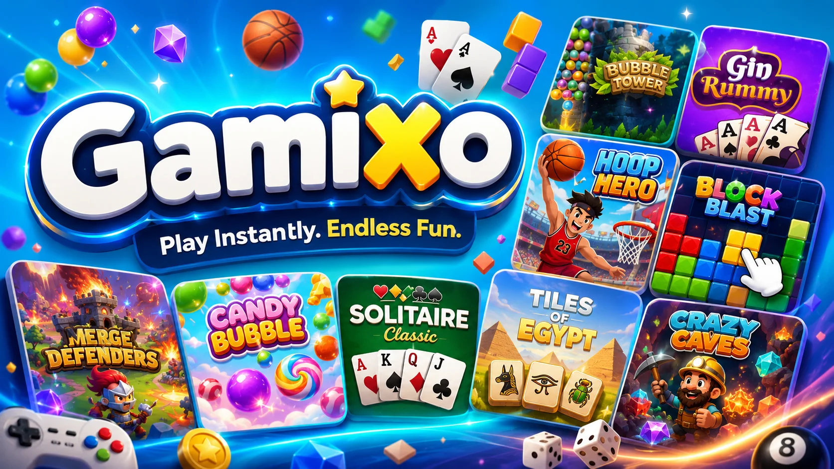 Gamixo blur background
