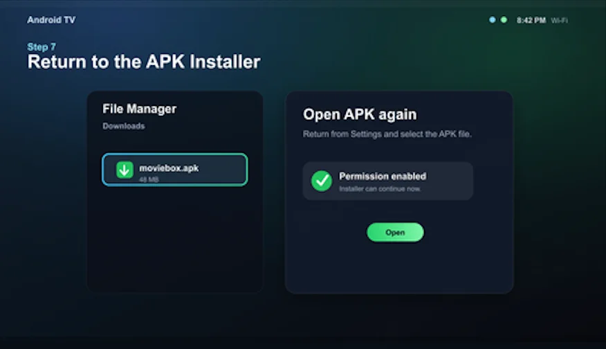 Allow installation