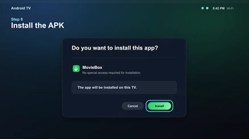 Allow installation